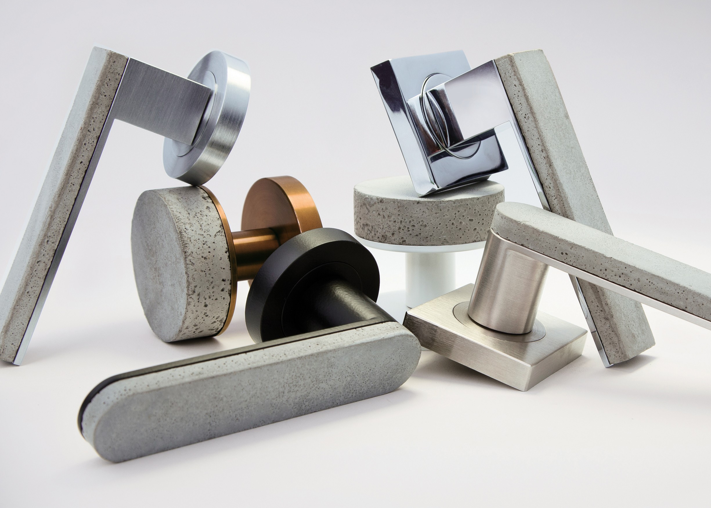 Designer Doorware Bullet + Stone